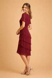 Chiffon Dress for Women – Elegant Relaxed Occasion Dress – Chelsea