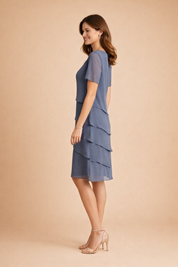 Chiffon Dress for Women – Elegant Relaxed Occasion Dress – Chelsea