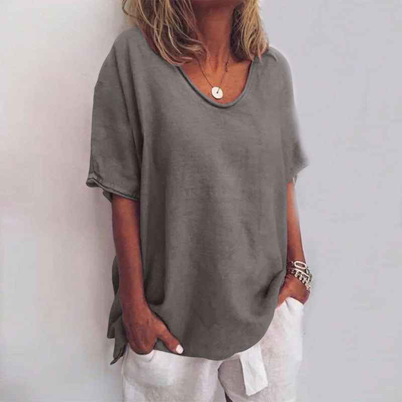 Relaxed Summer Blouse for Women – Comfortable & Stylish Top for Any Occasion 4