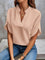 Long-Sleeve V-Neck Blouse for Women – Elegant Smart Blouse for Trousers 5