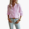 Long-Sleeve Ruffle Blouse for Women – Elegant Smart Blouse for Trousers 3