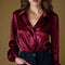 Long-Sleeve Collared Blouse for Women – Elegant Shirt Blouse for Any Occasion 4