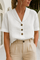 Wrap-Neck Blouse for Women – Long-Sleeve Blouse for Any Occasion 0