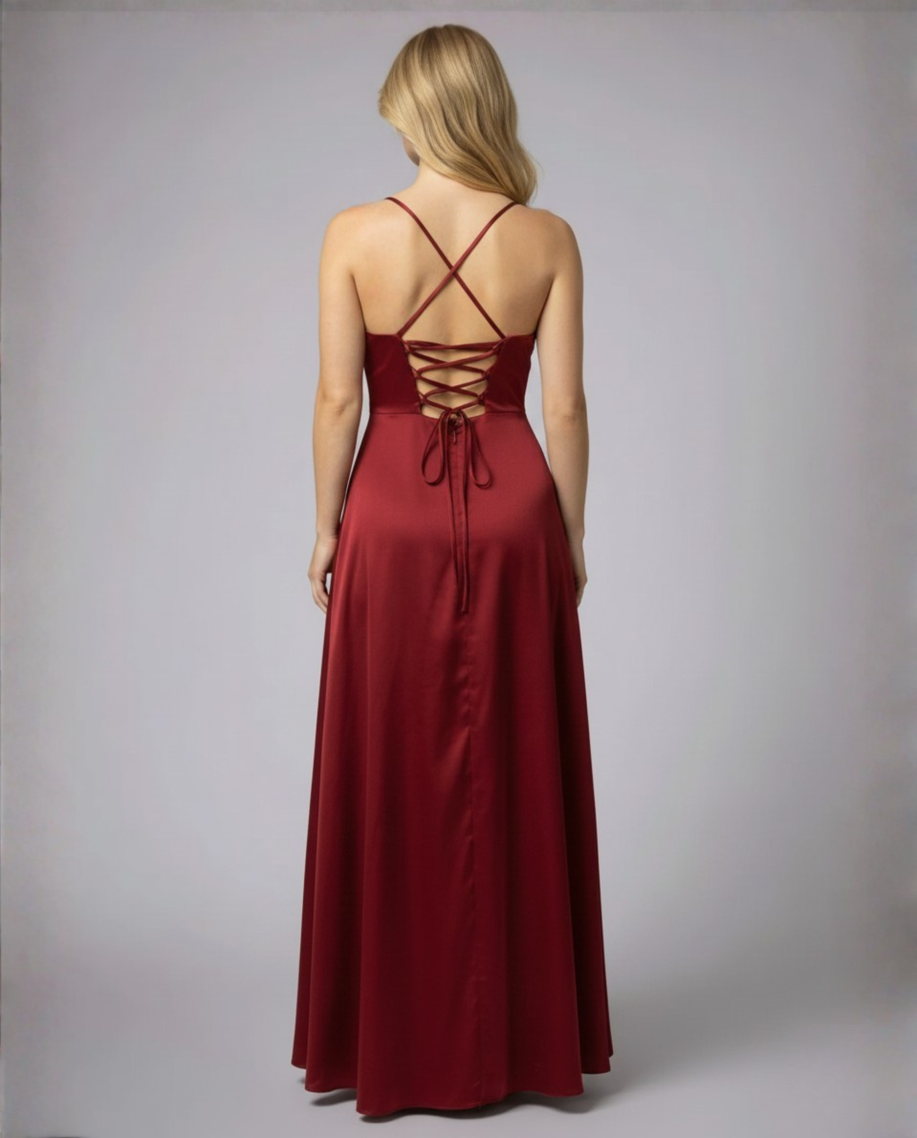 Sleeveless Maxi Dress with Slit – Elegant Wedding Guest & Summer Party Dress 1