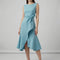 Sleeveless Pleated Midi Dress for Women – Elegant Wedding Guest & Occasion Dress 6