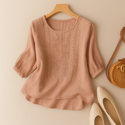 Floral Blouse for Women – Comfortable Elegant Top for Any Occasion 2