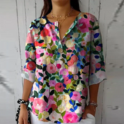 Floral Print Blouse for Women – Elegant Top for Any Occasion 5