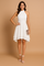 Flared Cocktail Dress for Women – Light High-Neck Occasion Dress 4