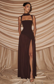 Asymmetric Maxi Dress for Women – Elegant Occasion Maxi Dress 6