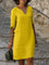 V-Neck Dress for Women – Elegant Pleated Dress for Any Occasion 7