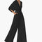 V-Neck Jumpsuit for Women – Half-Sleeve Summer Jumpsuit for Warm Days 2