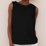 Sleeveless Collared Top for Women – Elegant Summer Top for Sunny Days 7