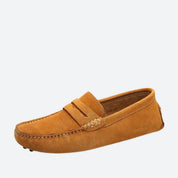 Women's Leather Loafers – Elegant Closed-Upper Summer Loafers 1