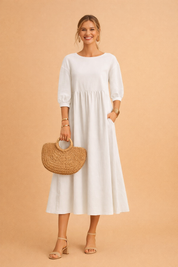 Elegant Dress for Women – Fitted Refined Occasion Dress – Amabel