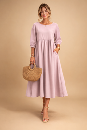 Elegant Dress for Women – Fitted Refined Occasion Dress – Amabel