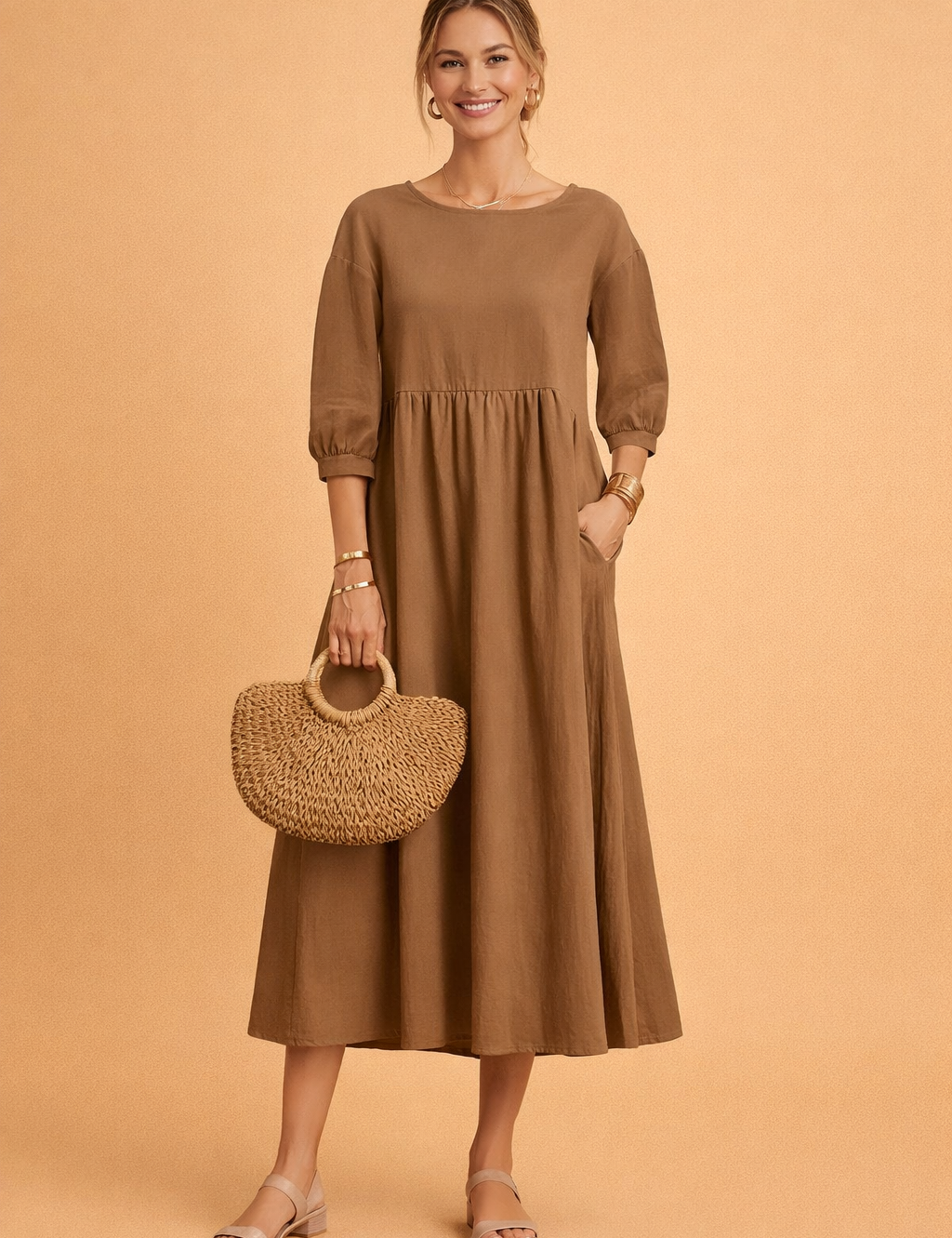 Elegant Dress for Women – Fitted Refined Occasion Dress – Amabel