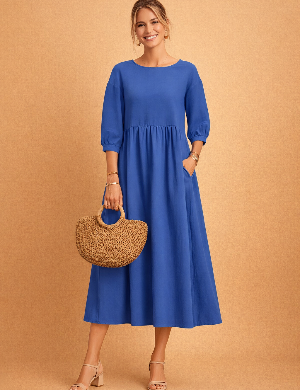 Elegant Dress for Women – Fitted Refined Occasion Dress – Amabel