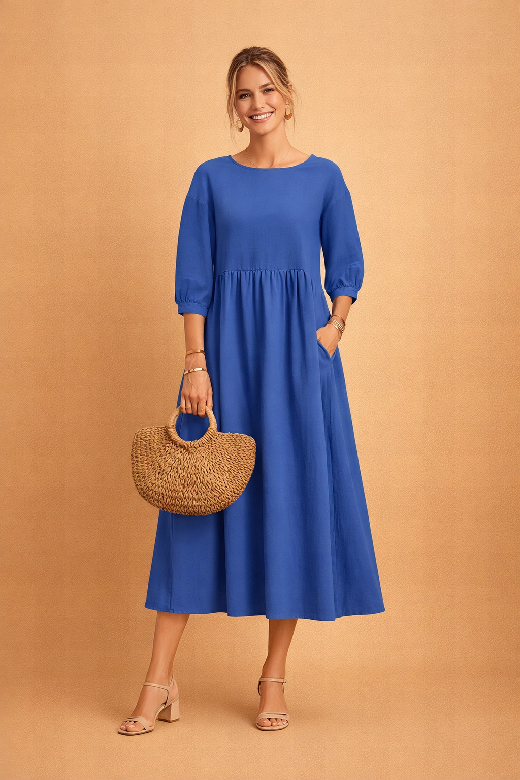 Elegant Dress for Women – Fitted Refined Occasion Dress – Amabel