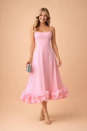 Boho Dress for Women – Vintage-Style A-Line Summer Dress – Marina