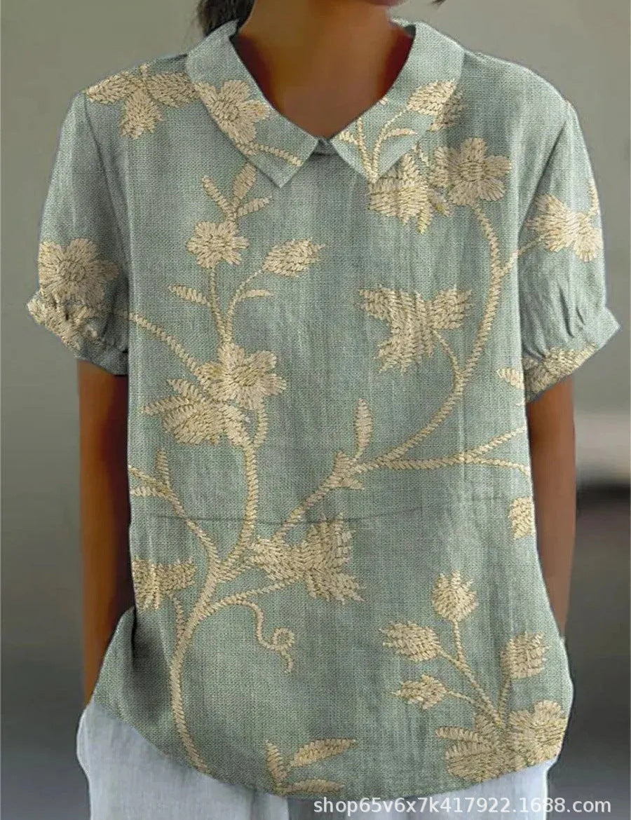 Floral Top for Women – Soft Breathable Casual Top – Flora 0