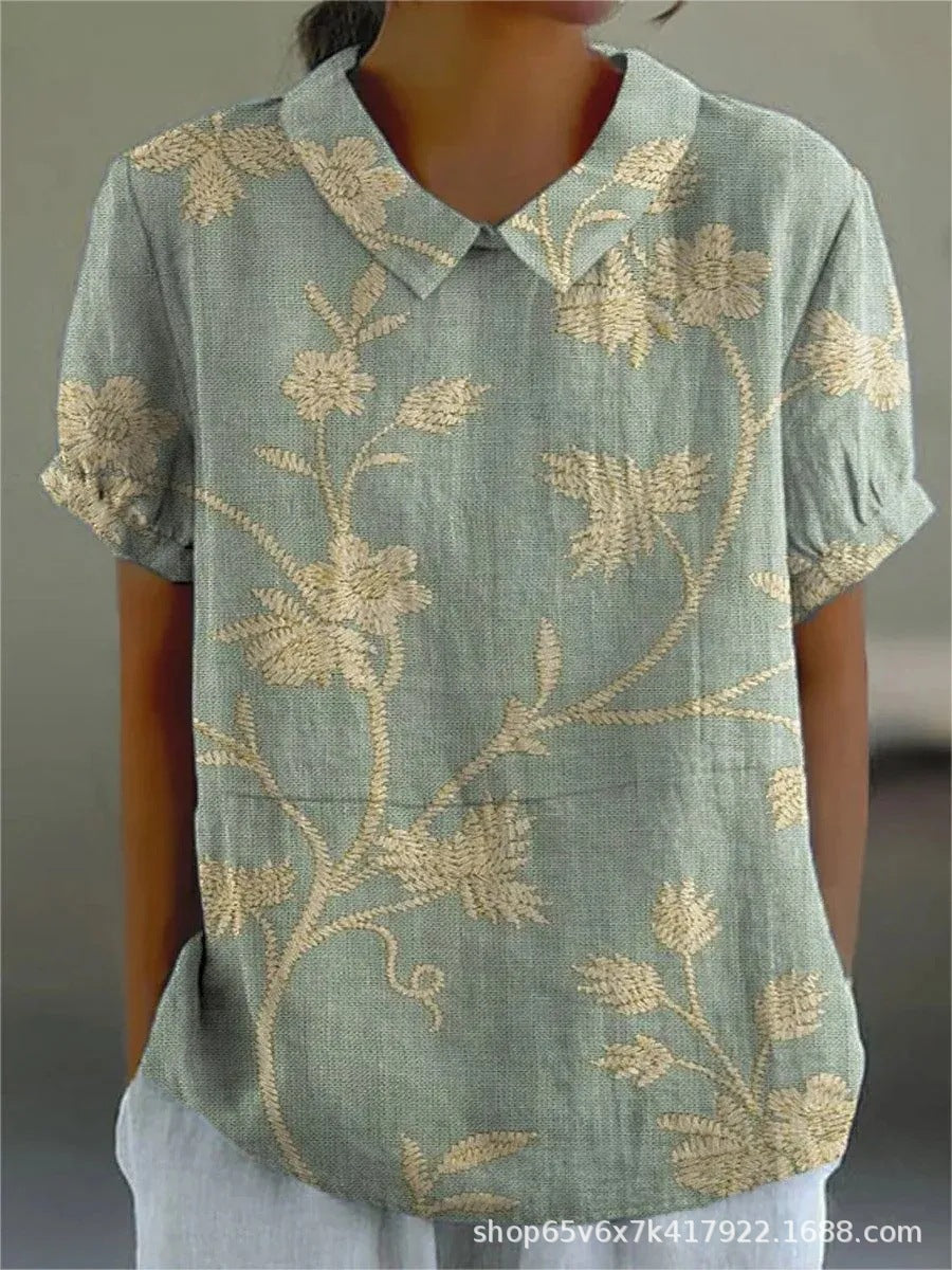 Floral Top for Women – Soft Breathable Casual Top – Flora 0
