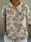 Floral Top for Women – Soft Breathable Casual Top – Flora 10