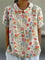 Floral Top for Women – Soft Breathable Casual Top – Flora 11