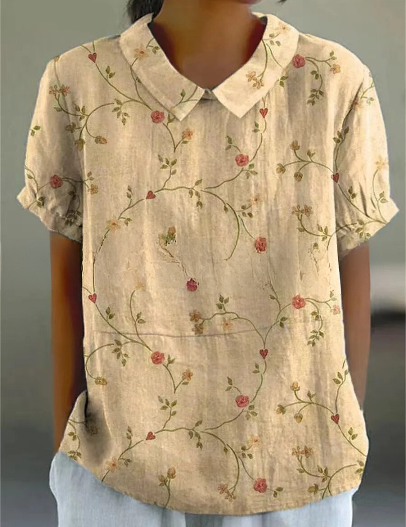 Floral Top for Women – Soft Breathable Casual Top – Flora 2