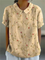 Floral Top for Women – Soft Breathable Casual Top – Flora 2