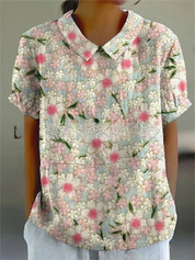 Floral Top for Women – Soft Breathable Casual Top – Flora 6