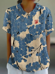 Floral Top for Women – Soft Breathable Casual Top – Flora 8