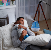 Cool Mist Humidifier – Quiet Ultrasonic Humidifier with 360° Nozzle
