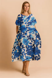 Boho Floral Dress for Women – Fitted Occasion Dress – Lottie