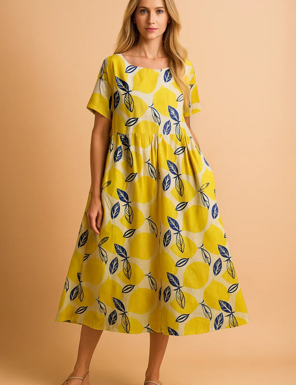 Boho Floral Dress for Women – Fitted Occasion Dress – Lottie