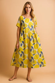 Boho Floral Dress for Women – Fitted Occasion Dress – Lottie