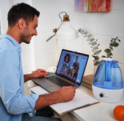 Cool Mist Humidifier – Quiet Ultrasonic Humidifier with 360° Nozzle