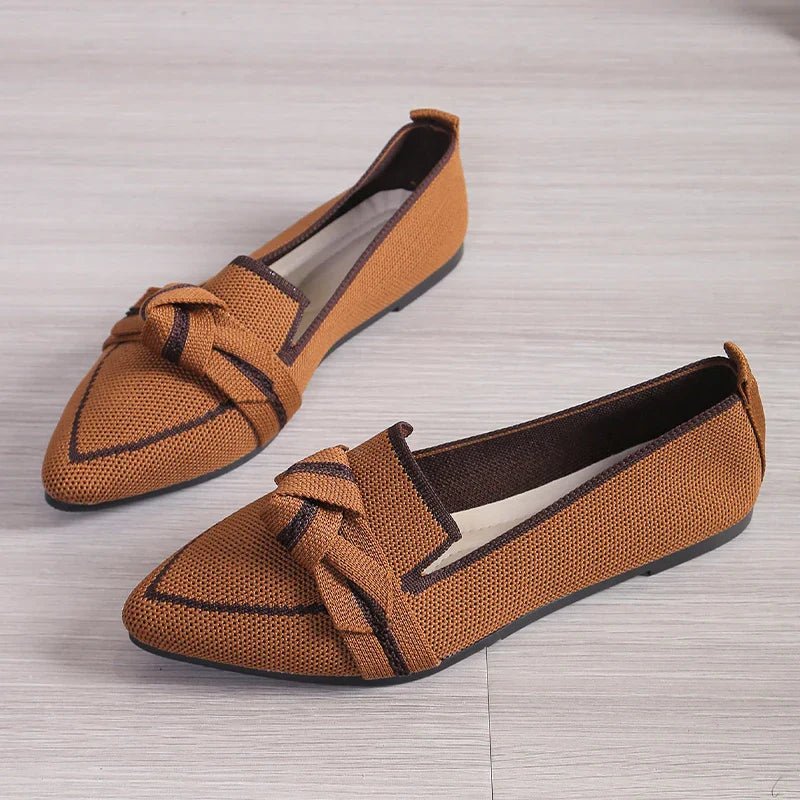 Pointed-Toe Flats for Women – Elegant Slip-On Flats – Jana 0