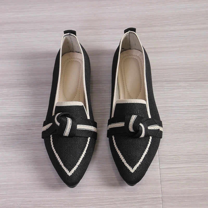 Pointed-Toe Flats for Women – Elegant Slip-On Flats – Jana 8