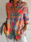 Colourful Printed Blouse for Women – Relaxed-Fit Top for Any Occasion 1