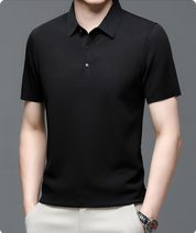 Men's Mesh Polo Shirt – Breathable Modern-Style Polo for Any Occasion – Morten 8
