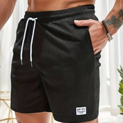 Men's Corduroy Shorts with Drawstring – Stylish Shorts for Warm Days 3