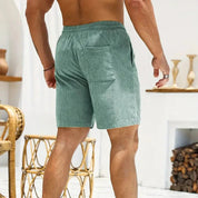 Men's Corduroy Shorts with Drawstring – Stylish Shorts for Warm Days 5