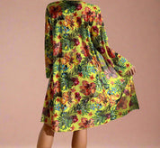 Floral Bikini & Cover-Up Set for Women – Elegant High-Waisted Summer Swimwear 7