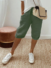 Women's Drawstring Shorts – Light Relaxed Summer Shorts 3