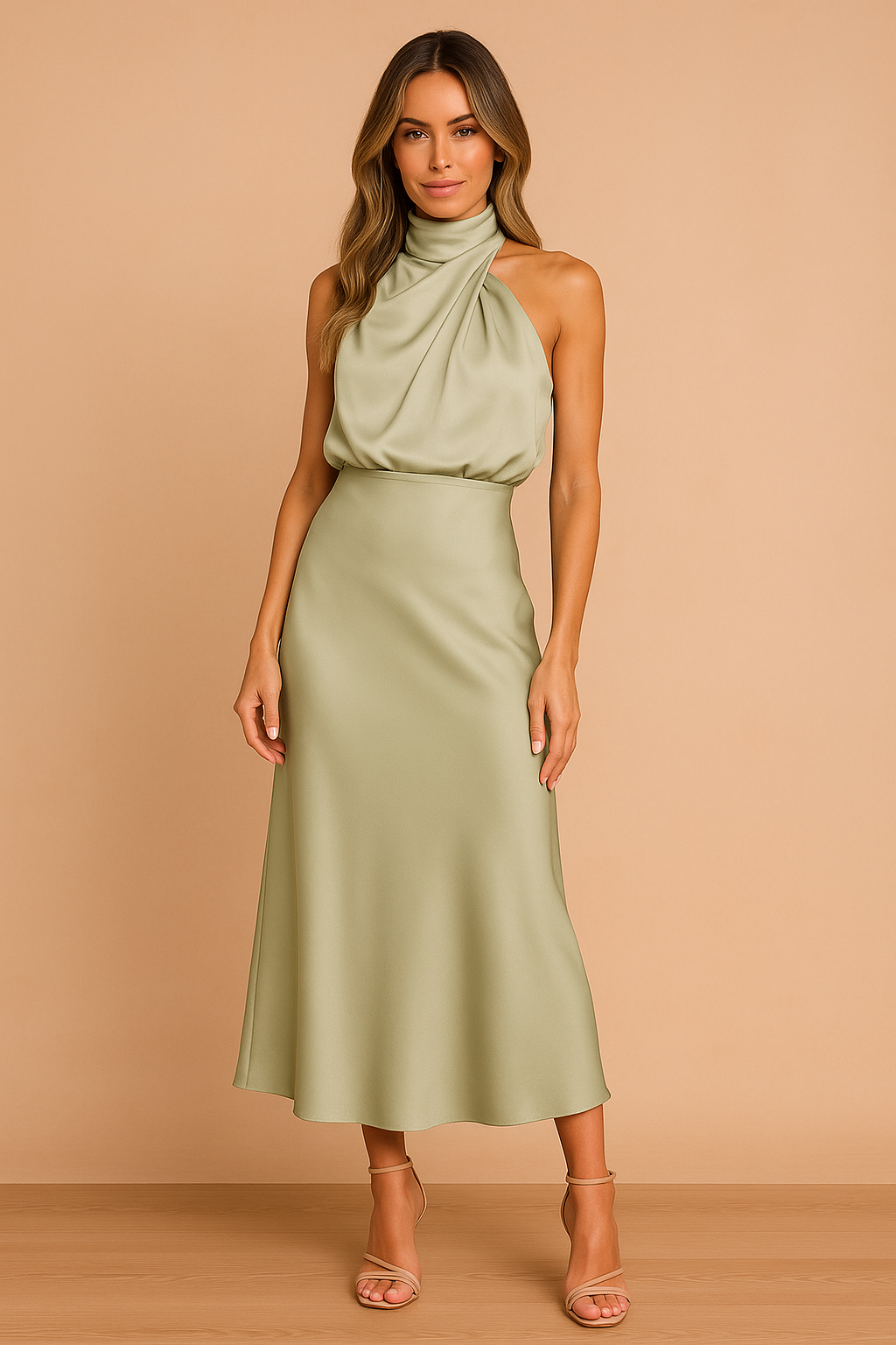 mel b green dress Lady Black Tie - Melanie Gown - A-line Dress With Beaded Bodice & Corset Back