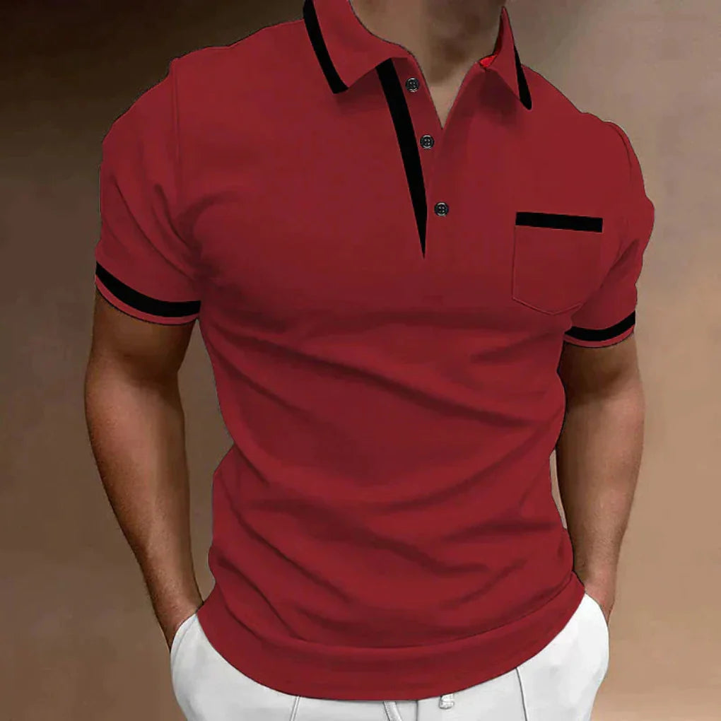 Men's Polo Shirt – Elegant Classic-Fit Polo for Any Occasion 1