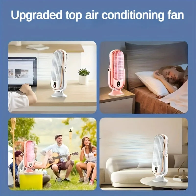 Mini Portable Air Cooler for Desk – Compact Personal Cooling Fan 2