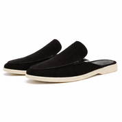 Men's Orthopaedic Loafers – Black Arch-Support Slip-On Summer Shoes 1