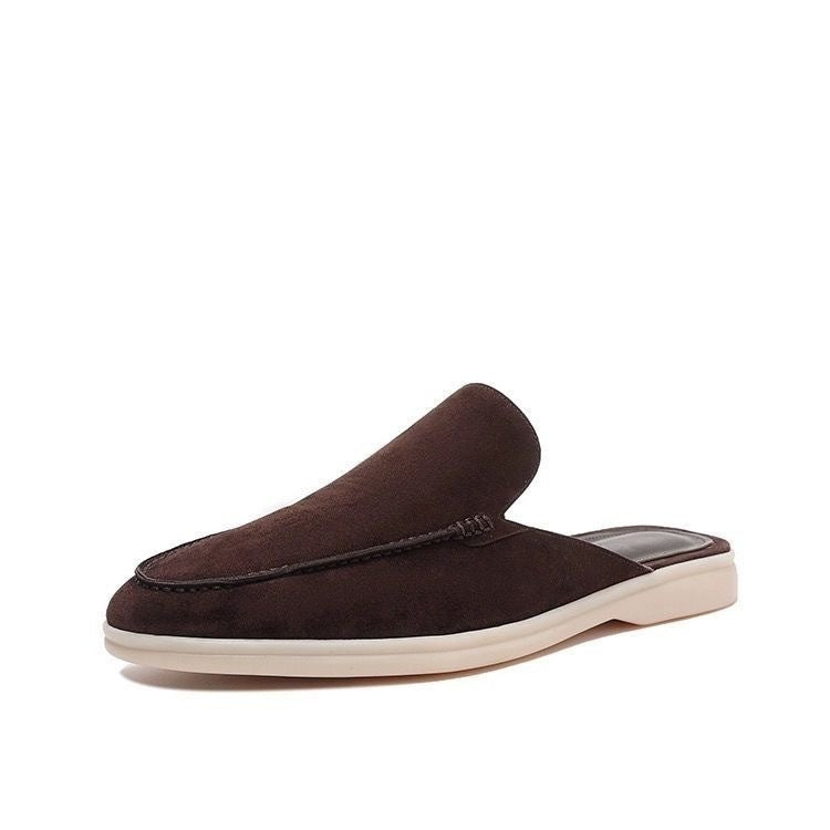 Men's Orthopaedic Loafers – Black Arch-Support Slip-On Summer Shoes 5