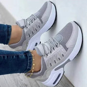 Two-Tone Trainers for Women – Comfortable Colour-Block Trainers – Nic 0